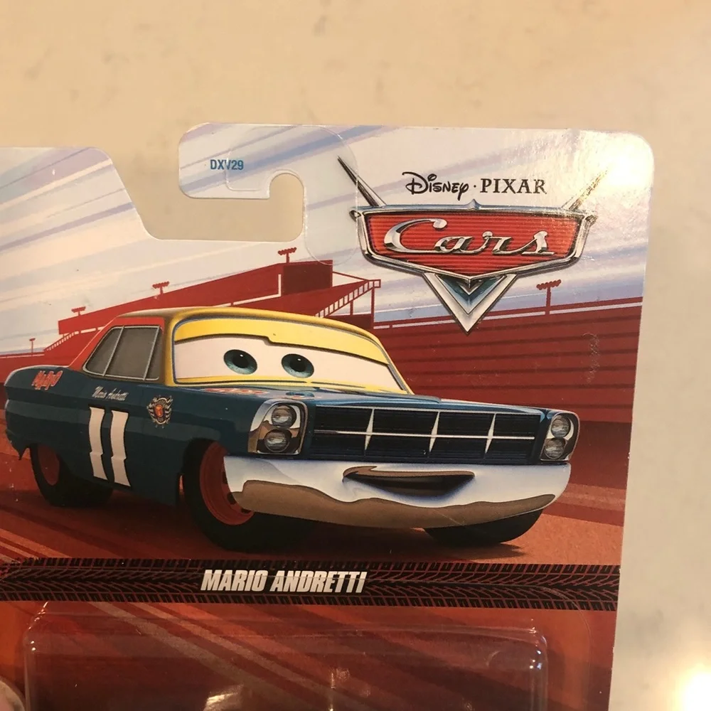 Pixar Cars Mario Andretti Toy Car - Blue